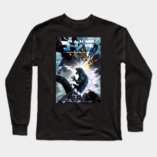 Godzilla Alien Long Sleeve T-Shirt